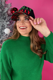 Holly Jolly Plaid Hat