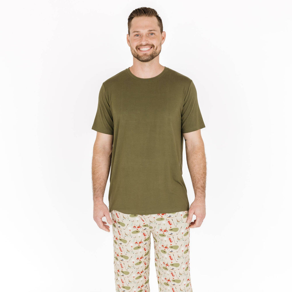 Tee Time Golf Bamboo Relaxed Lounge Pajama Pants