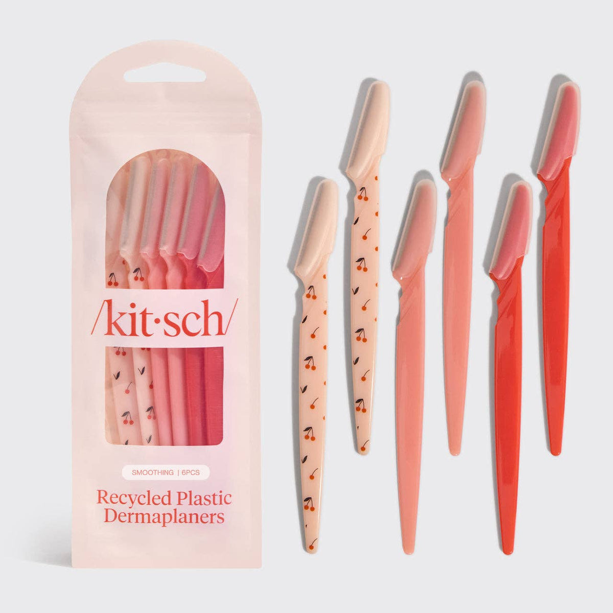 Recycled Plastic Dermaplaners 6pc Set