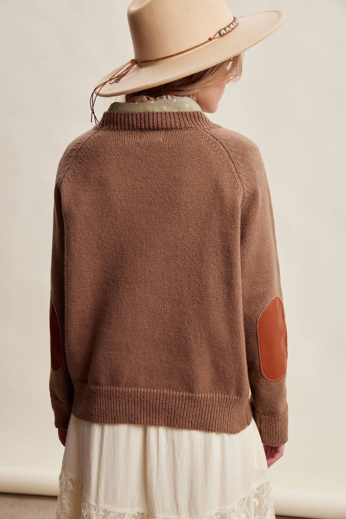 Horse Intarsia Knit Sweater