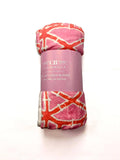 Minky Plush Throw Blanket - Flora