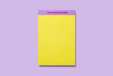 List Pad - "Prove Them Wrong"