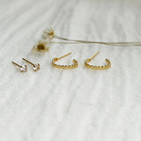 Kara Tozer Dainty Dot Hoop Stacking Set