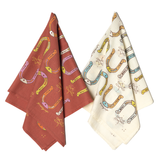 Luxury Cotton Voile Bandana – “Giddy Up” mantra