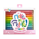 Make no Mistake!: Glittery Erasable Markers (Set of 12)