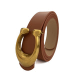 WOMEN FASHION RETRO C- BUCKLE BELT