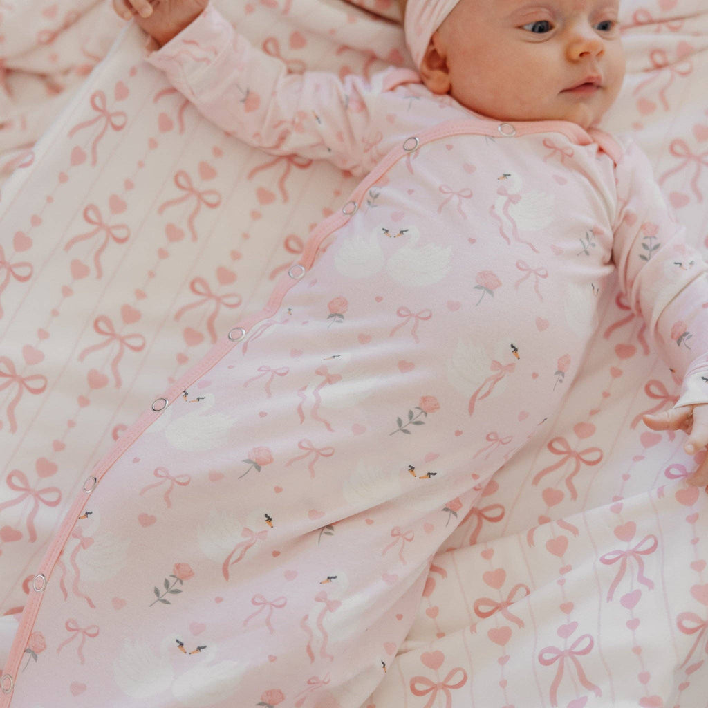 Newborn Knotted Gown - Adelia
