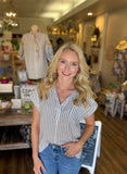 Lightweight Striped Dolman Top