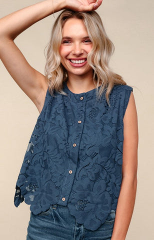 Lace Vest