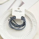 4PCS Braided Elastic Hair Ties Set
