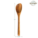 Rock & Branch® Olive Wood Cooking Spoon, Safe for Nonstick