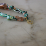 Golden Dawn Scarf Necklace