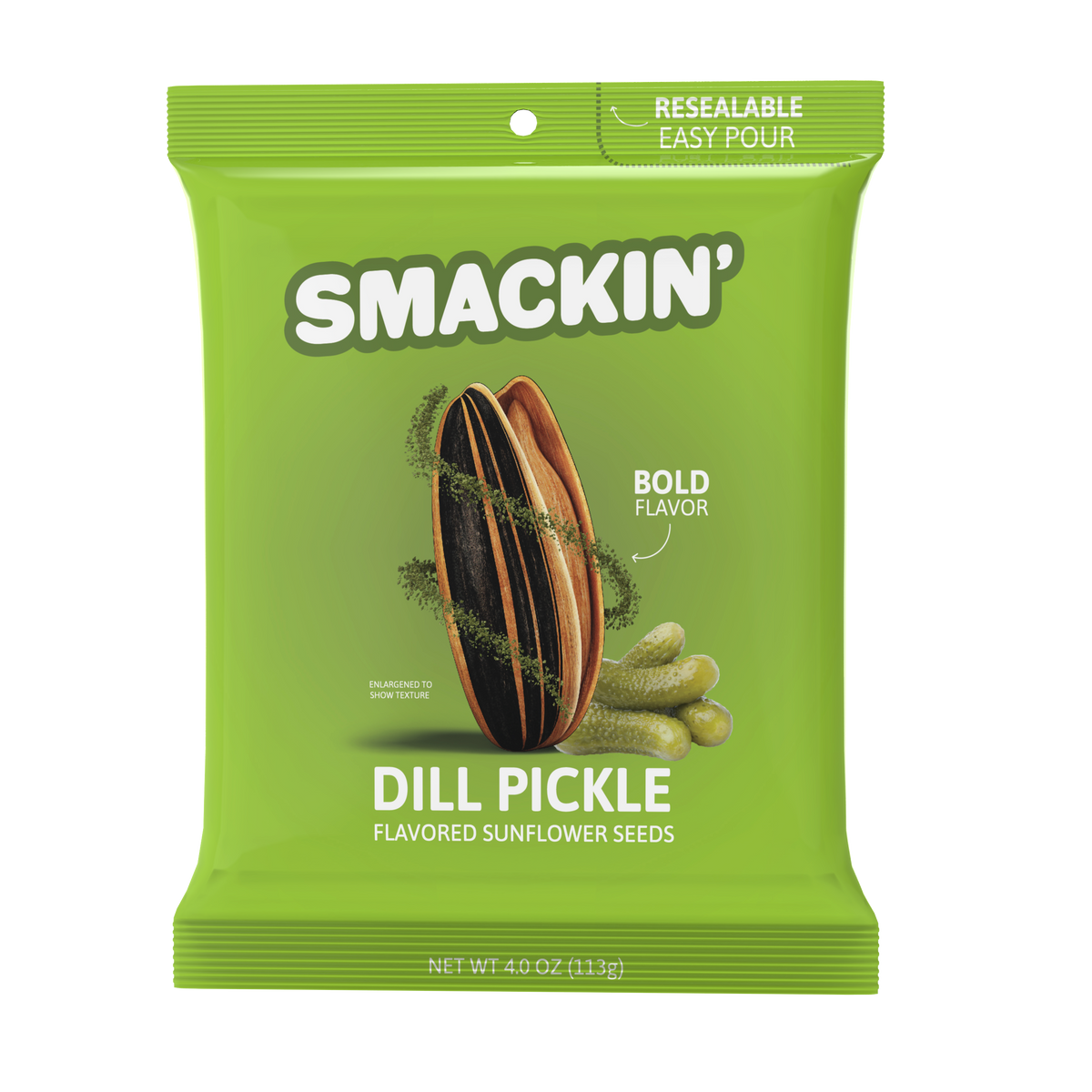 SMACKIN' Dill Pickle Sunflower Seeds .