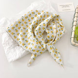Multi-Use Retro Floral & Animal Print Square Bandana