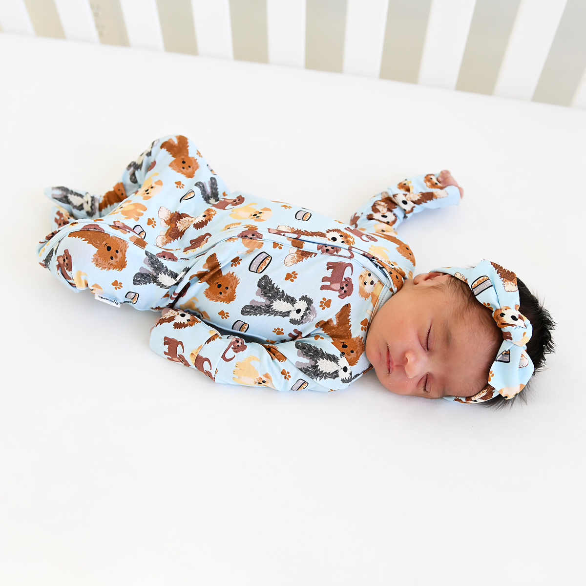 Griffin Zip Bamboo Baby Doodle Sleepies Little Outfit