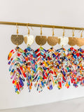 Rayne earring {multi}-18k-hypoallergenic