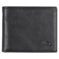 Genuine Leather Wallet Rhino Armor Black