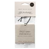 Palo Santo Patchouli Hanging Air Freshener