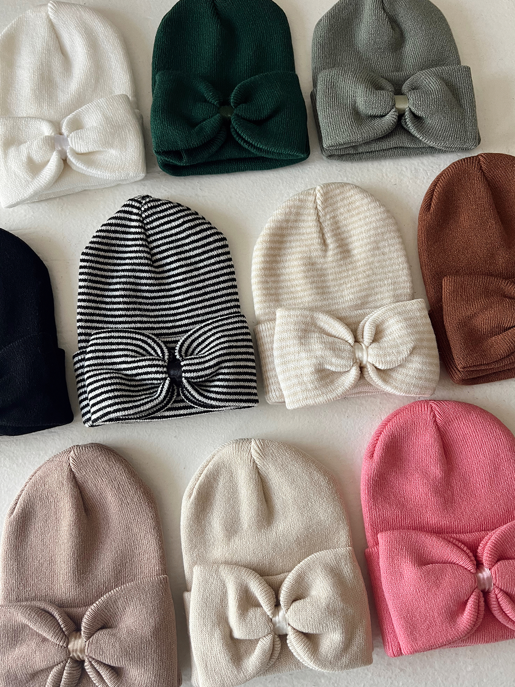 Baby's First Hat®, Warm White Bow