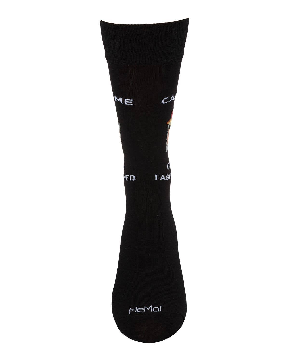 Old Fashioned Mens Bamboo Crew Sock