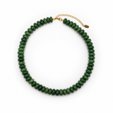 Ellison+Young Modern Resin Beaded Statement Necklace