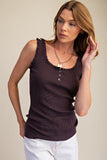 Ruffle Edge Tank
