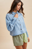 Cropped Denim jacket