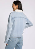 Sherpa Collar Denim Jacket