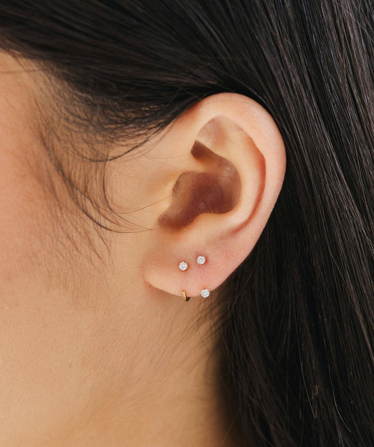 Arc Hoop Earrings