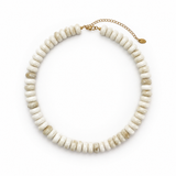 Ellison+Young Modern Resin Beaded Statement Necklace
