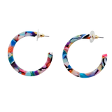 Camy Hoops - Fiesta // Earrings, Jewelry, Gifts