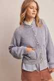 Bouclé Pocket Cardigan