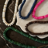 Ellison+Young Modern Resin Beaded Statement Necklace