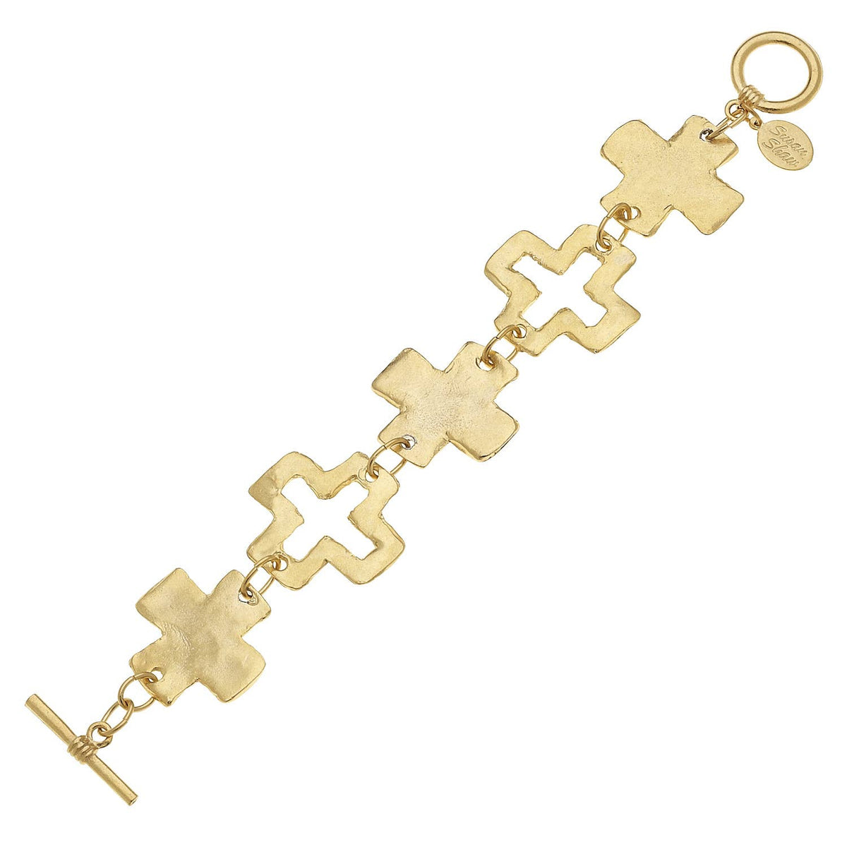 Susan Shaw Gold Toggle Bracelet