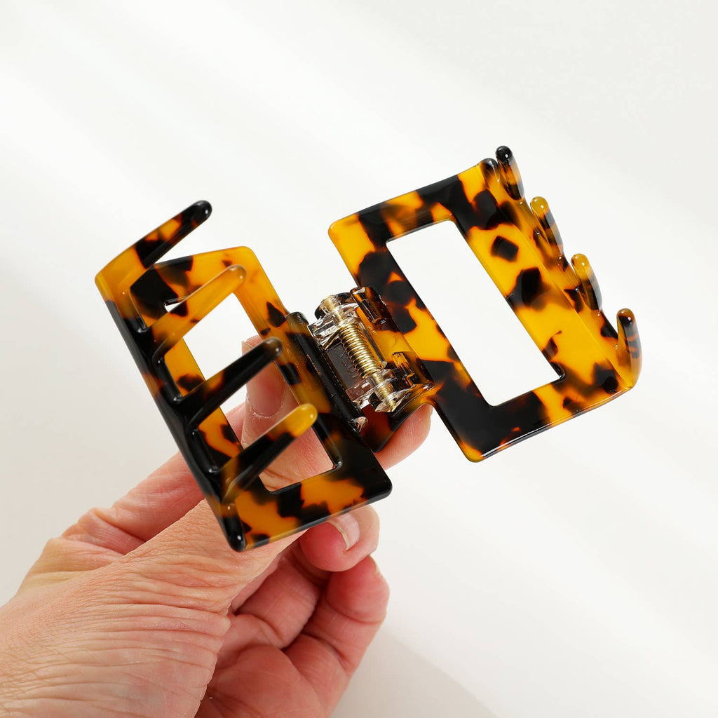 Simone Small Core | Classic Small Square Claw Clip