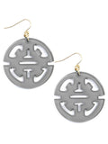 Traveling Resin Drop Earring