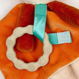 Finley Fox Lovey - Plush Teething Toy Security Blanket