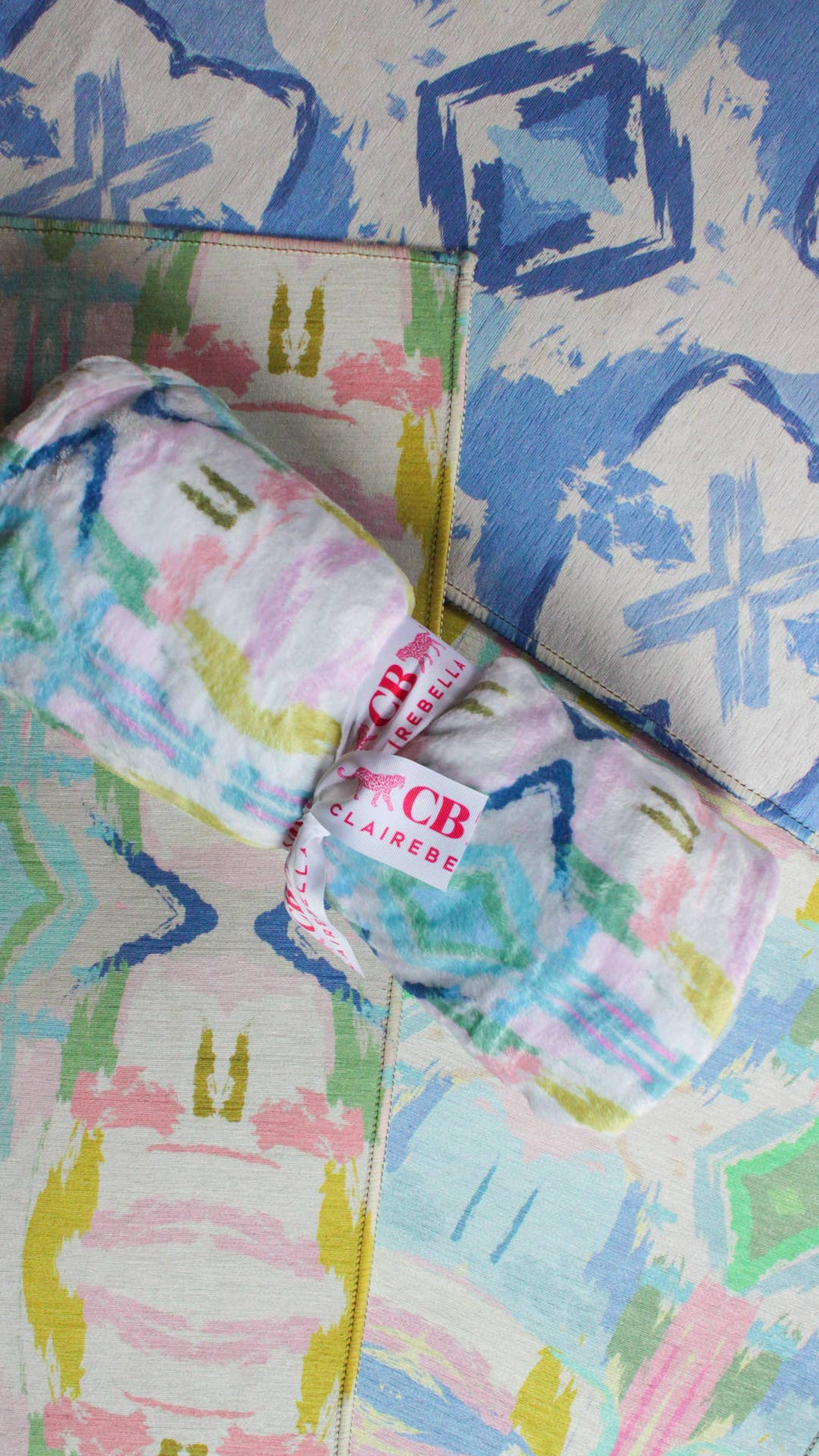 Minky Plush Throw Blanket - Flora