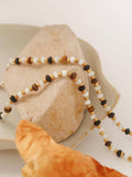 Arrow 18K Gold Non-Tarnish Boho Beaded Necklace