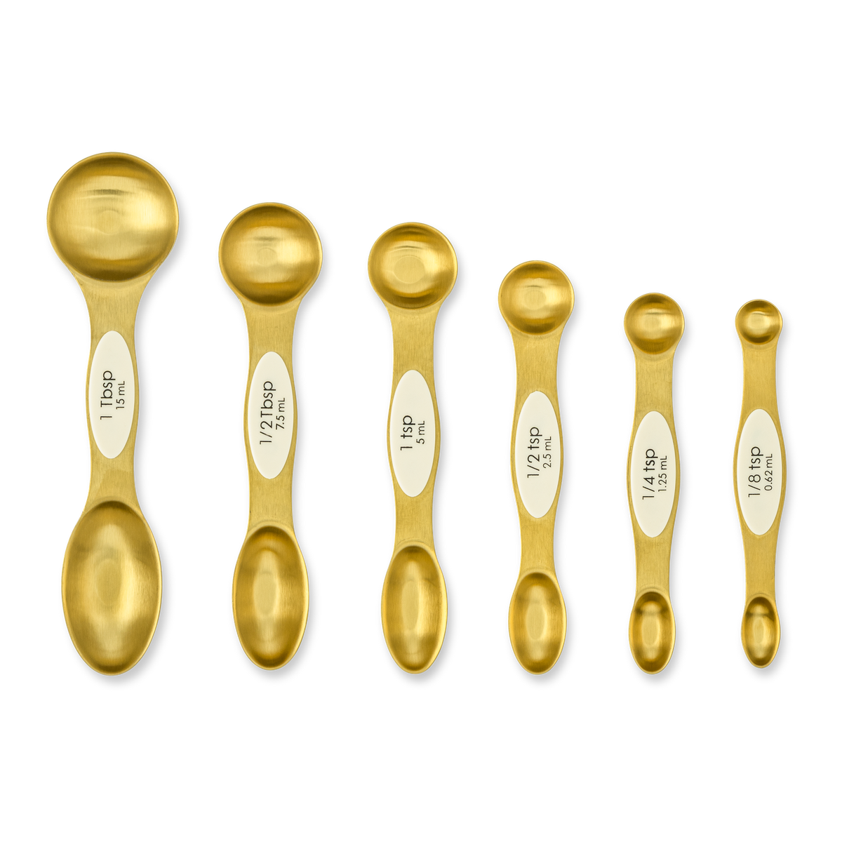 6pc Stackable Magnetic Measuring Spoons