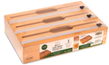 Bamboo Foil and Plastic Wrap Organizer - 3 Compartments