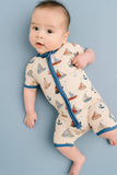 Nautical Sail Bamboo Short Romper