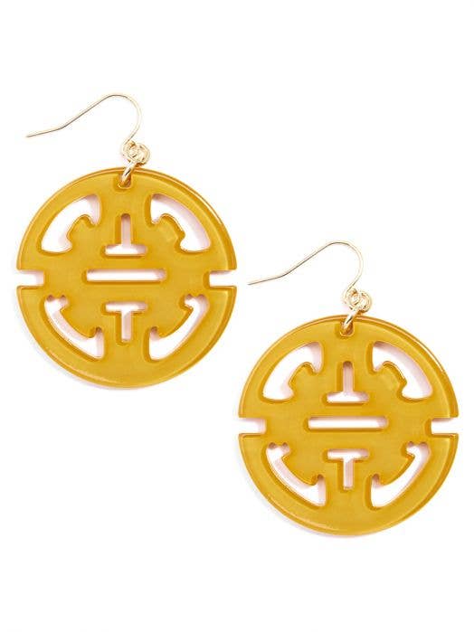 Zenzii Resin Drop Earring