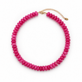 Ellison+Young Modern Resin Beaded Statement Necklace