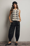 Crochet Diamond Pattern Vest