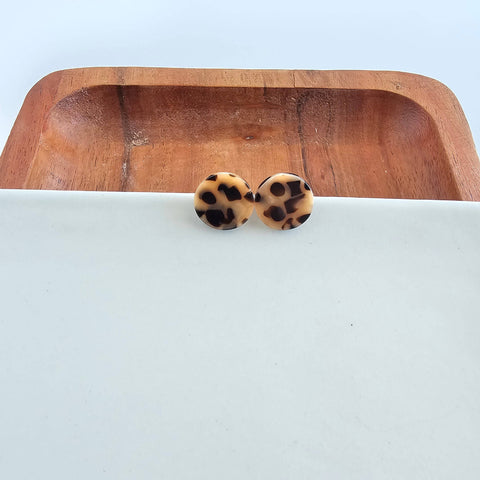 Sophie Studs - Cheetah // Gift, Earrings, Leopard