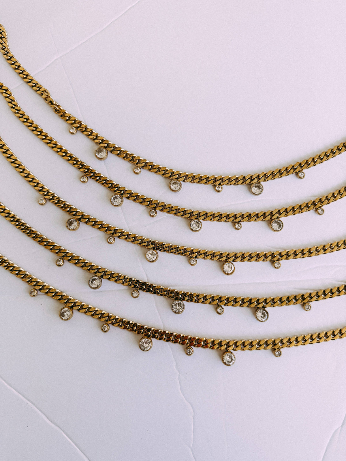 Gold digger necklace