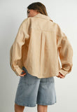 Striped Button Up Long Sleeve