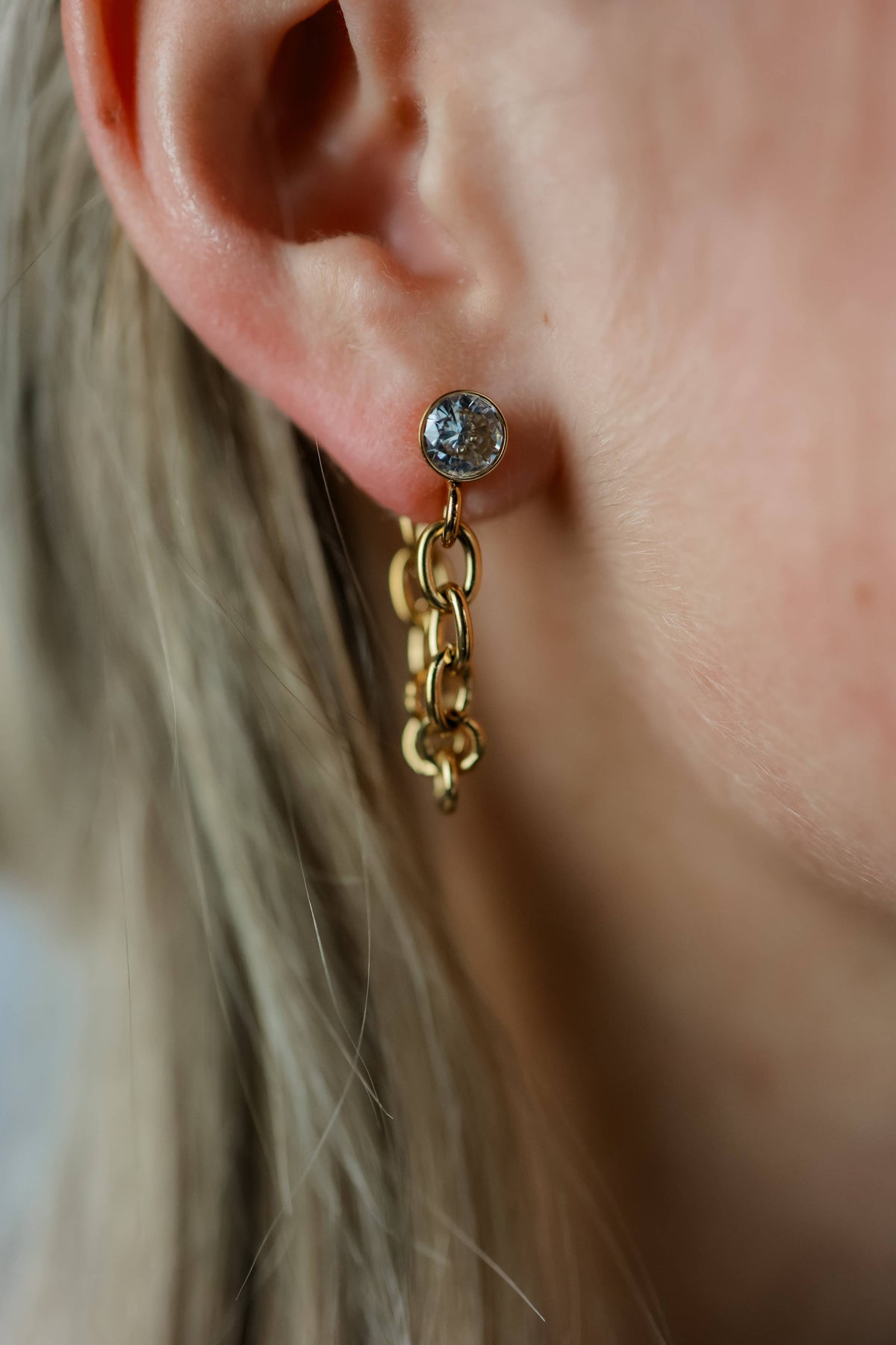 THE LUXE LOOP EARRING
