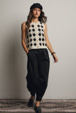 Crochet Diamond Pattern Vest
